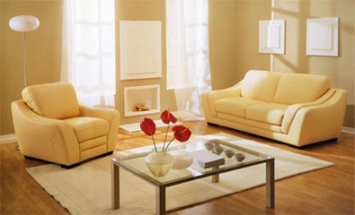 Диван из кожи «Coburg»